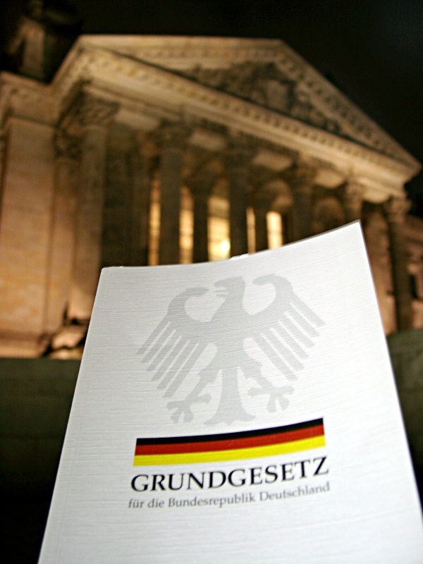 Grundgesetzlesung Deutscher Bundestag AK Vorrat OG Berlin